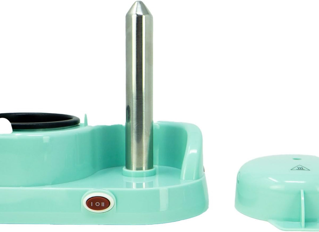 Jocca Hot Dog Maker, 350 Watt Dampfgarer mit Brötchenwärmer für 6 Würstchen, Türkis, T&#xFC;rkis