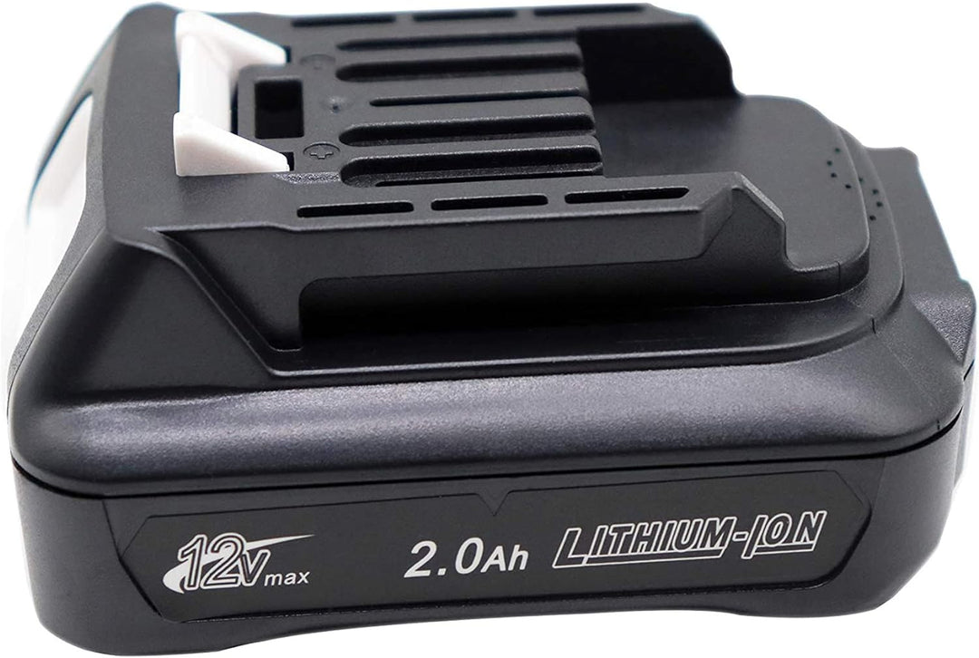 2X BL1021B Akku mit Ladegerät DC10WD für Makita BL1021B BL1016 BL1041B 197339-1 197406-2 BL1040 BL10