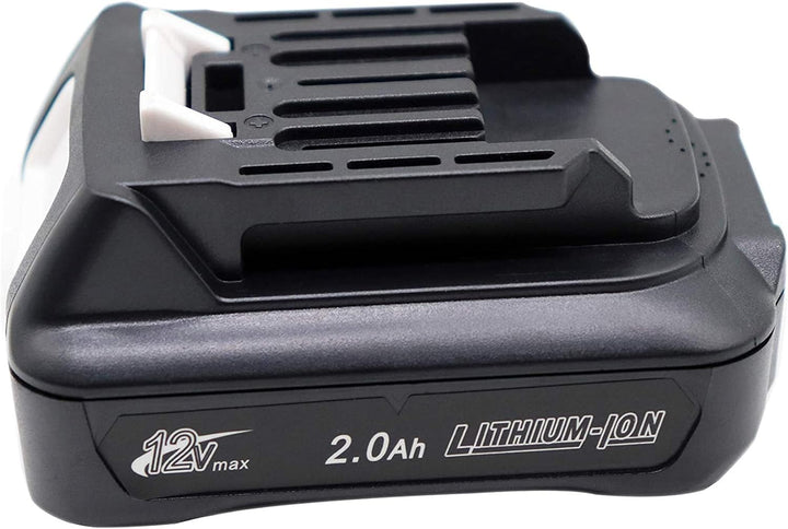 2X BL1021B Akku mit Ladegerät DC10WD für Makita BL1021B BL1016 BL1041B 197339-1 197406-2 BL1040 BL10