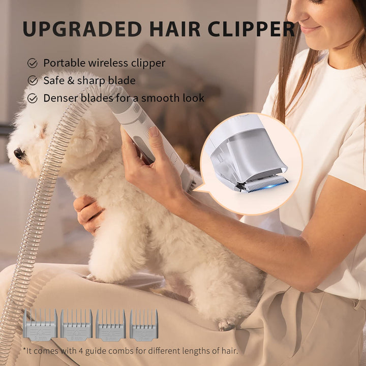 PETKIT Pet Grooming Vacuum Kit (LM4) Grau, Grau