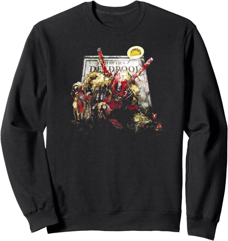 Marvel Deadpool Rise for Tacos Sweatshirt