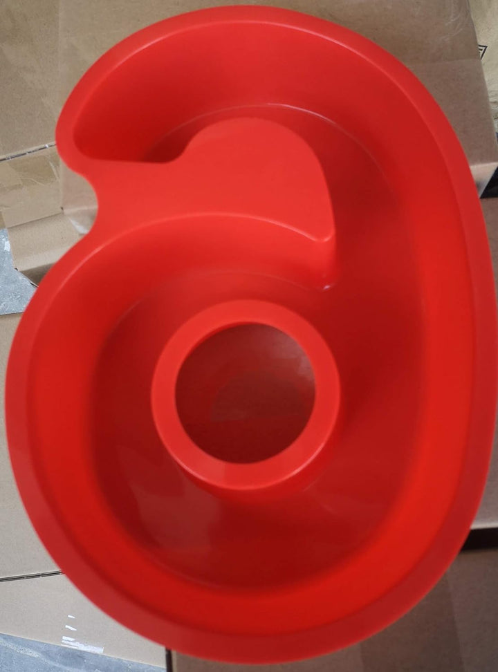 10 Zoll 9 Stück grosse Anzahl Formen Backformen Silikon Kuchenform Anzahl Kuchenformen Dosen 25,4 cm