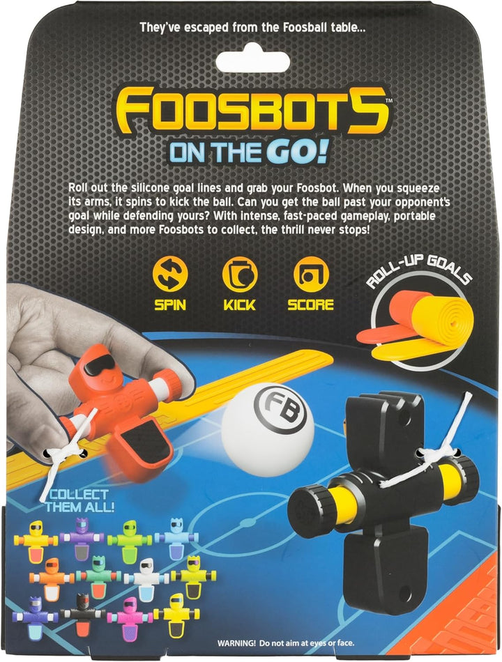 TOMY Fat Brain Toys Foosbots 2er-Pack - Das fussballthemenorientierte, rasante Tischspiel für 2 Spie