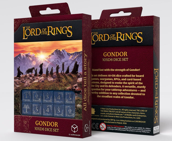 The Lord of the Rings: Rohan 10xD6 Dice Set