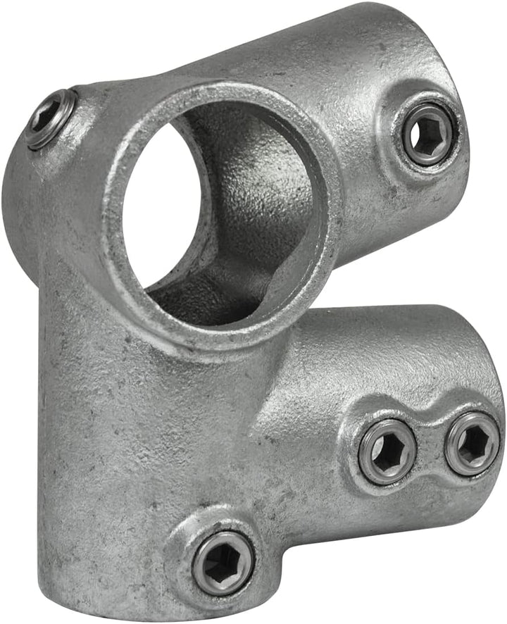 Rohrverbinder Typ 85 Traufenbogen Ø 48,3 mm Typ 85 Traufenbogen Ø 48,3 mm Silber, Typ 85 Traufenboge
