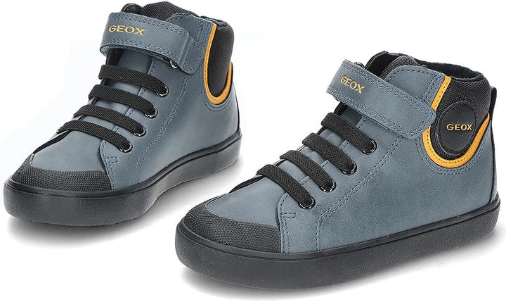 Geox Jungen J Gisli Boy FSneaker 29 EU Avio Yellow, 29 EU Avio Yellow