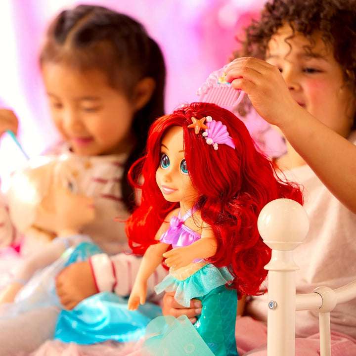 Disney Store Official - Arielle, die Meerjungfrau - Arielle - Puppe mit Spielzeughaarbürste - 40,5 c
