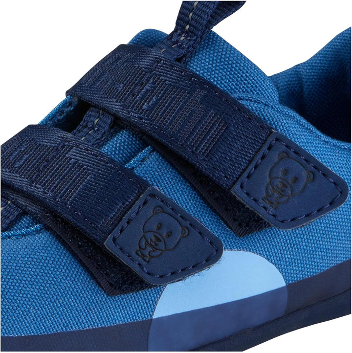 Affenzahn Barfussschuh Baumwolle Lucky Klettverschluss Vegan rutschfest Flexibel Reflektierend für d