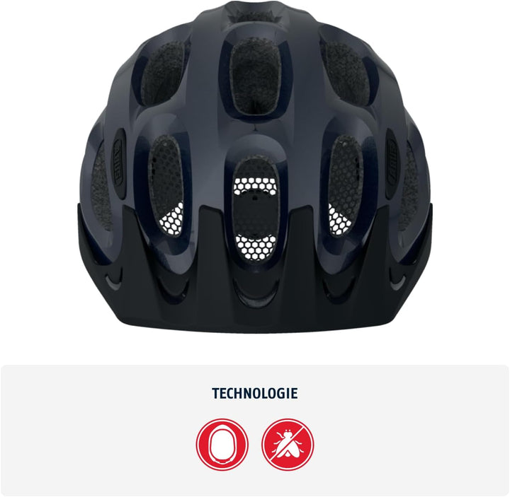 ABUS Stadthelm Youn-I ACE - Fahrradhelm für den Alltag - mit integriertem LED-Rücklicht - für Damen