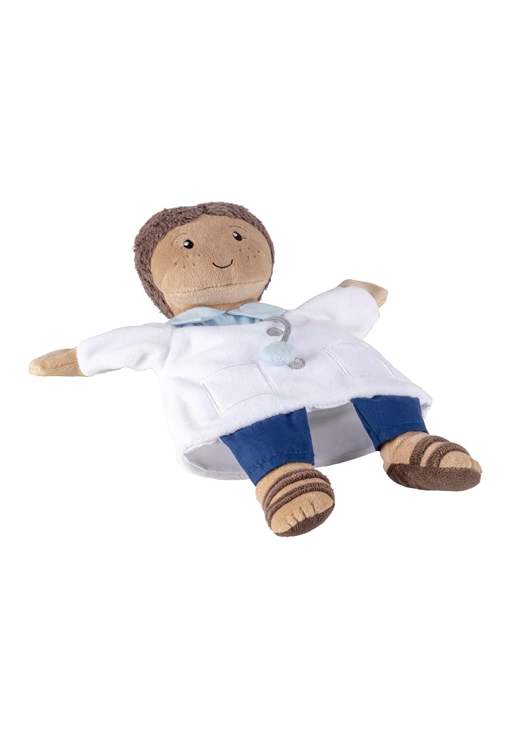 Sterntaler Handpuppe Arzt - weiches Kinder Spielzeug zum Puppentheater, Erzählen, Kuscheln &amp; Sprachf