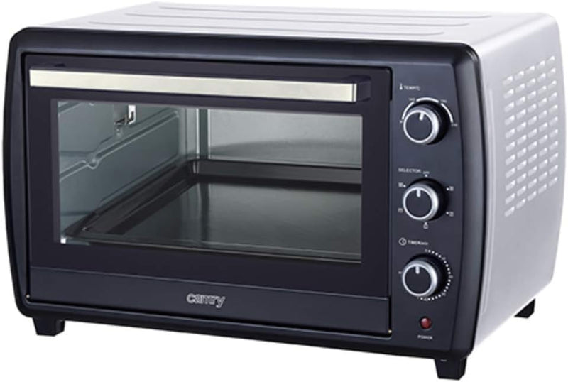 Backofen 1800W 42 L mit Umluft und Drehspiess Minibackofen 250°C Timer Mini