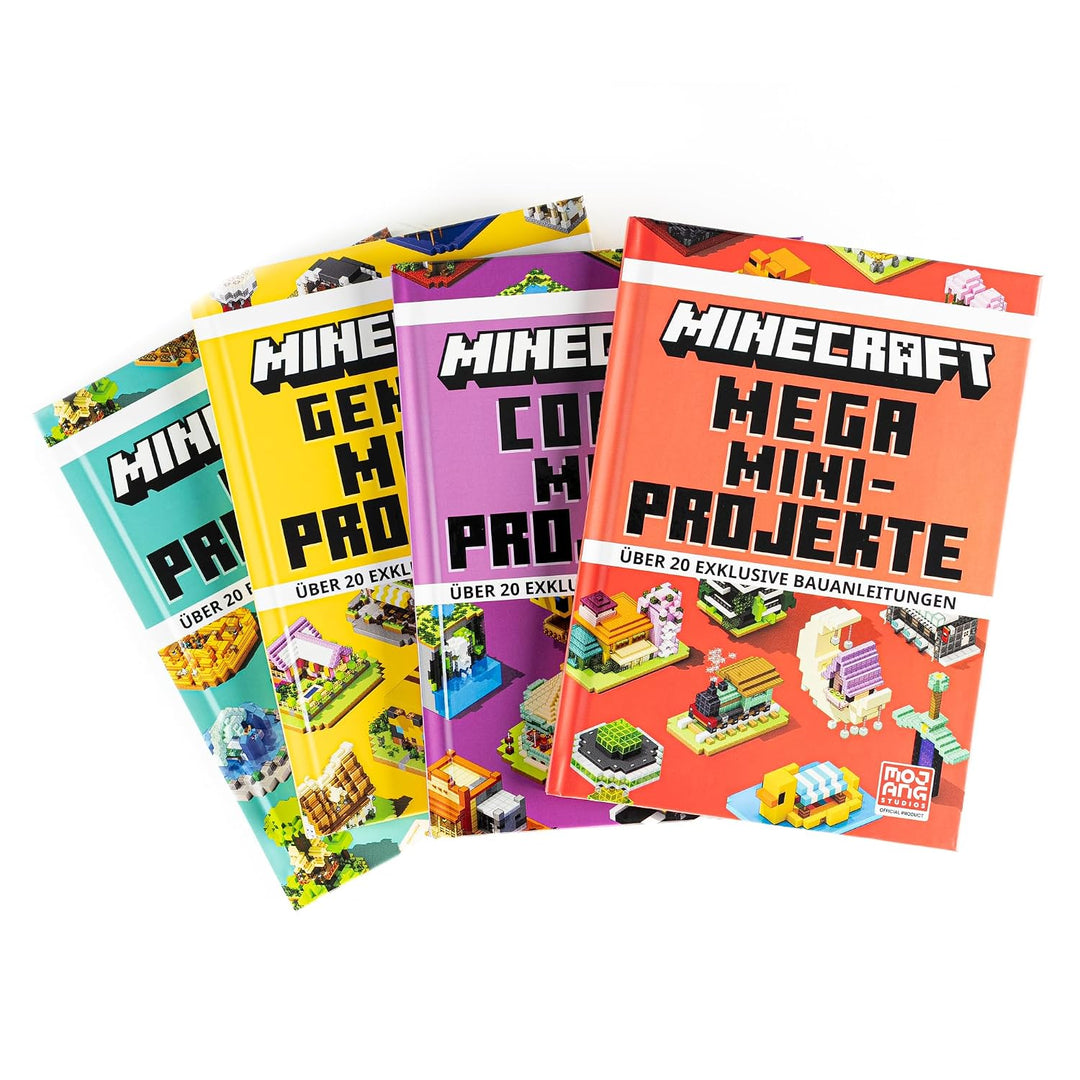 Minecraft Tolle Mini-Projekte (Schuber): Praktischer Schuber mit über 80 kleinen Bau-Projekten im Mi