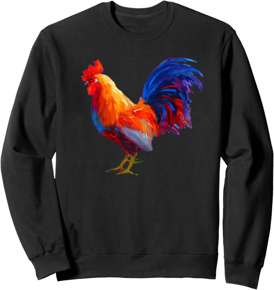 Hühner Landwirt Huhn Bauer Hahn Bauernhof Sweatshirt