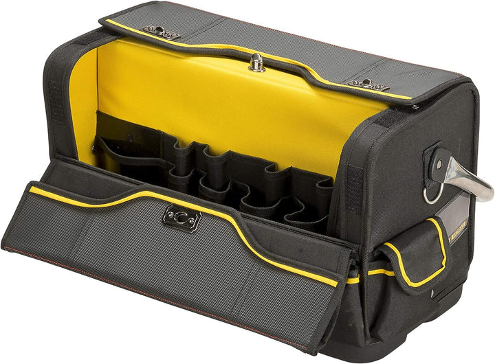 Stanley FatMax Installateur-Werkzeugtasche (52x28x31cm, doppelseitige Öffnungsmöglichkeit, ergonomis