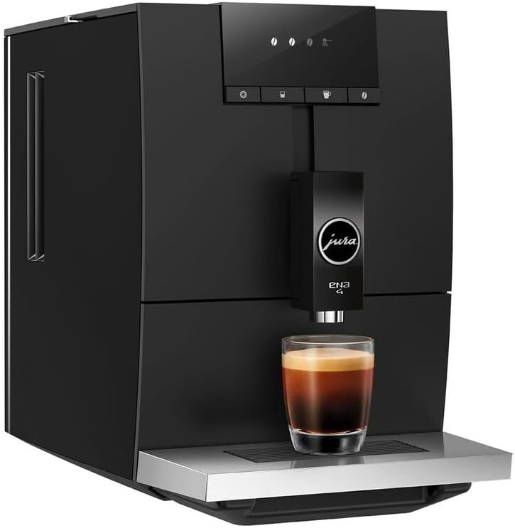 Jura Cafetera automática ENA 4, Schwarz, Schwarz