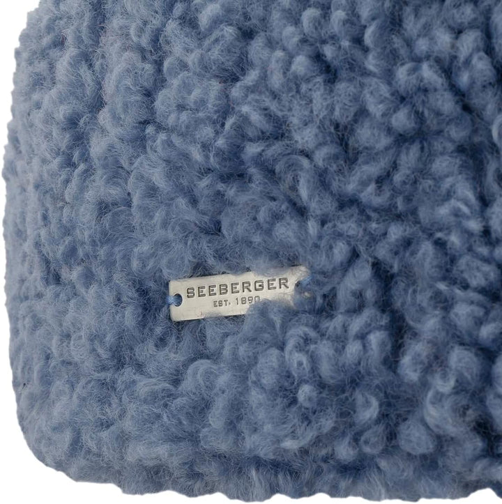 Seeberger Teddy Fur Stirnband Headband Ohrenschutz Ohrenwärmer 1 stück (1er Pack) Blau, 1 stück (1er