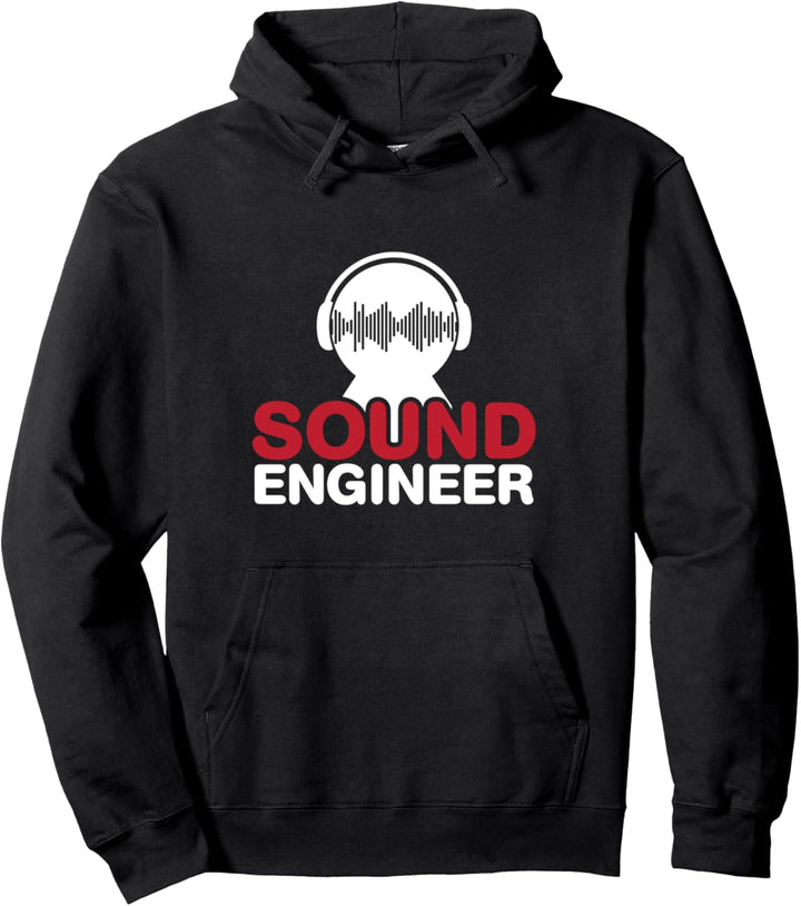 Sound Engineer - Lautstärke Equalizer Mixer Tontechnik Pullover Hoodie