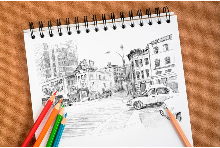 Clairefontaine 96602C Skizzenblock Sketch (100 Blatt, DIN A3, 29,7 x 42 cm, Spiral, mikroperforiert,