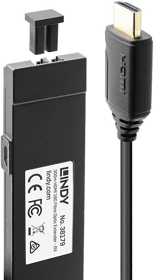 LINDY 300m HDMI 18G Fiber Optic Extender