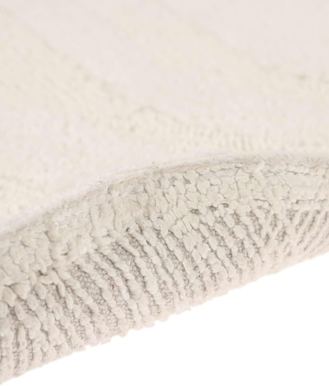 RugVista Badematte Breeze, ∅ 70 cm, Rund, Mittelflor, Anti-Rutsch, Moderner Badteppich, Maschinenwas