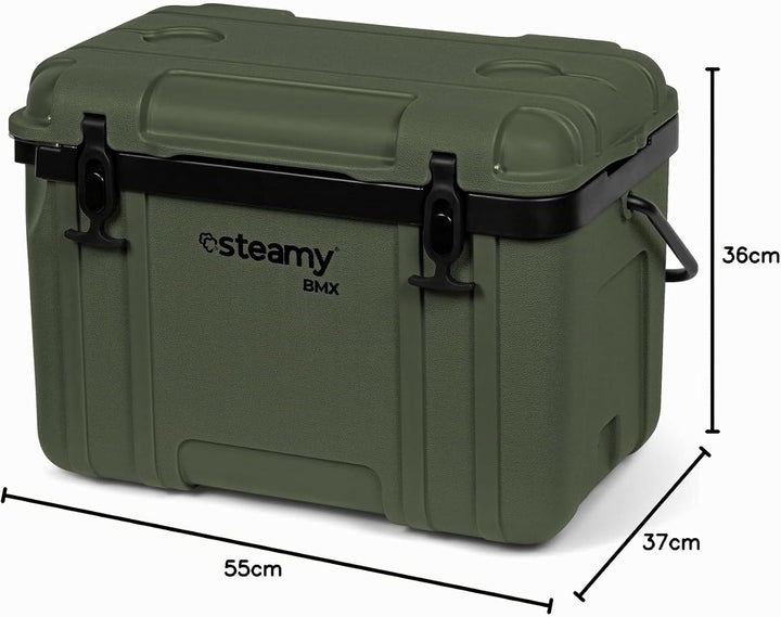 Steamy Outdoor BMX 26 Kühlbox 55 x 36 x 37 cm (l x b x h) Green, 55 x 36 x 37 cm (l x b x h) Green