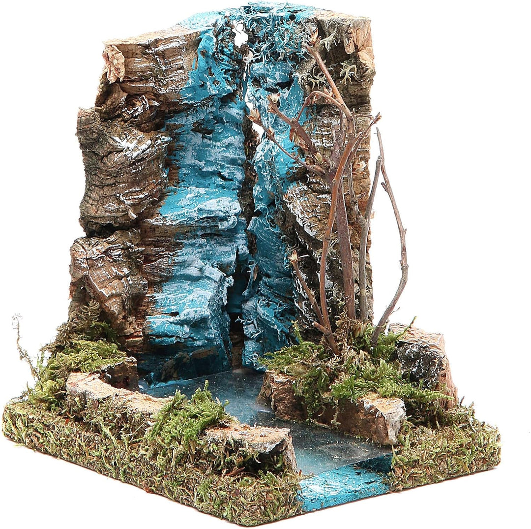 Holyart Wasserfall mit Fluss-Stück 13x12x10cm