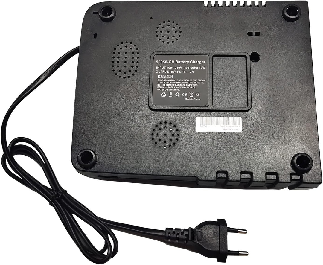 18V Ladegerät DC18RC Ersatz für Makita 18v Akku 5Ah BL1850B BL1860B BL1830B + Akku BL1850B 18V 5000m
