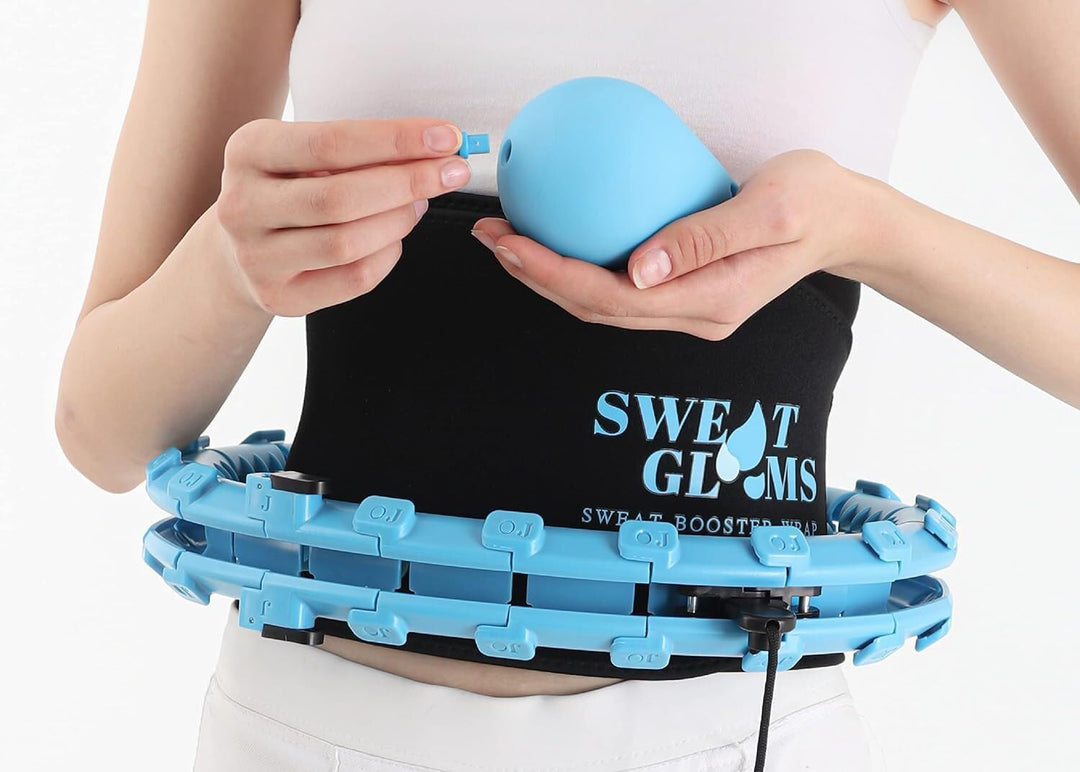 Smart Hula-Hoop-Reifen einstellbar zum Trainieren, Fitness Bauchtrainer Gymnastikreifen - SPINSLIM B