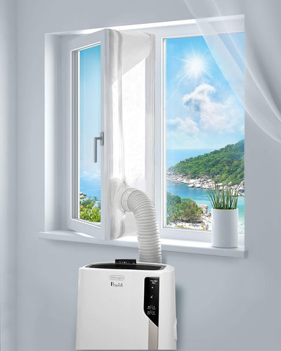 De'Longhi Universal Fenster-Installationskit DLSA012 - Fensterabdichtung für mobile Klimageräte im B