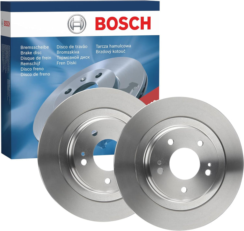 Bosch BD2005 Bremsscheiben - Hinterachse - ECE-R90 Zertifizierung - zwei Bremsscheiben pro Set