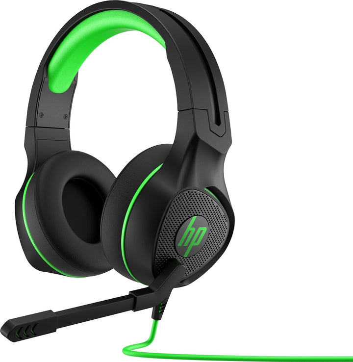 HP Pavilion 400 (4BX31AA) kabelgebundenes Gaming Headset, schwarz/grün
