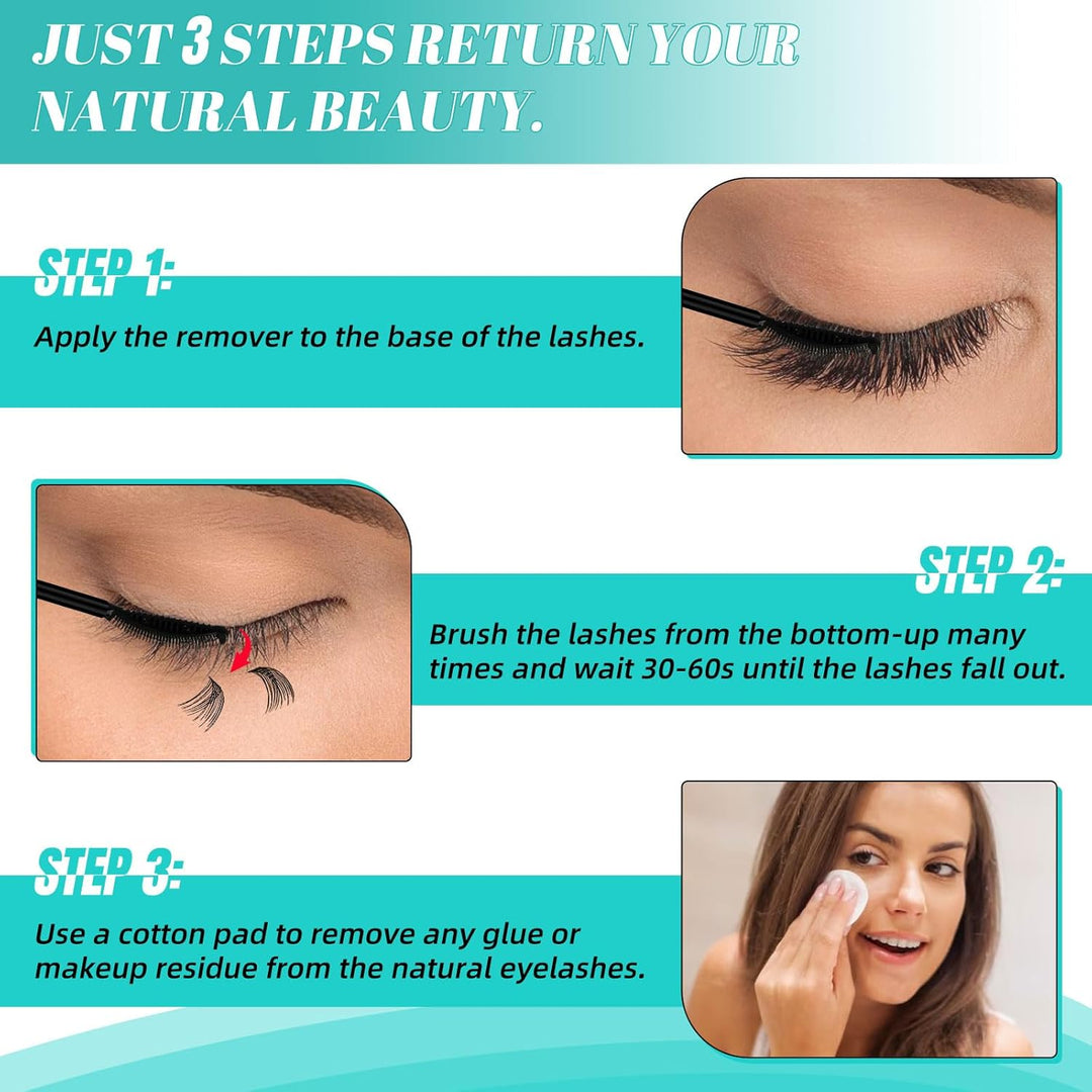 Wimpernentferner Wimpernkleber Entferner Nicht reizend Sanft und Mild Wimpernverlängerung Entferner