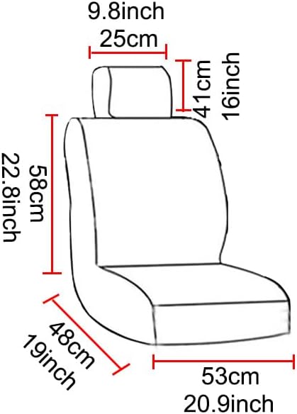 Autositzbezüge Auto Vordersitz 2 Stück Set Autositzbezüge Leder Universal Set Geeignet Für Mitsubish