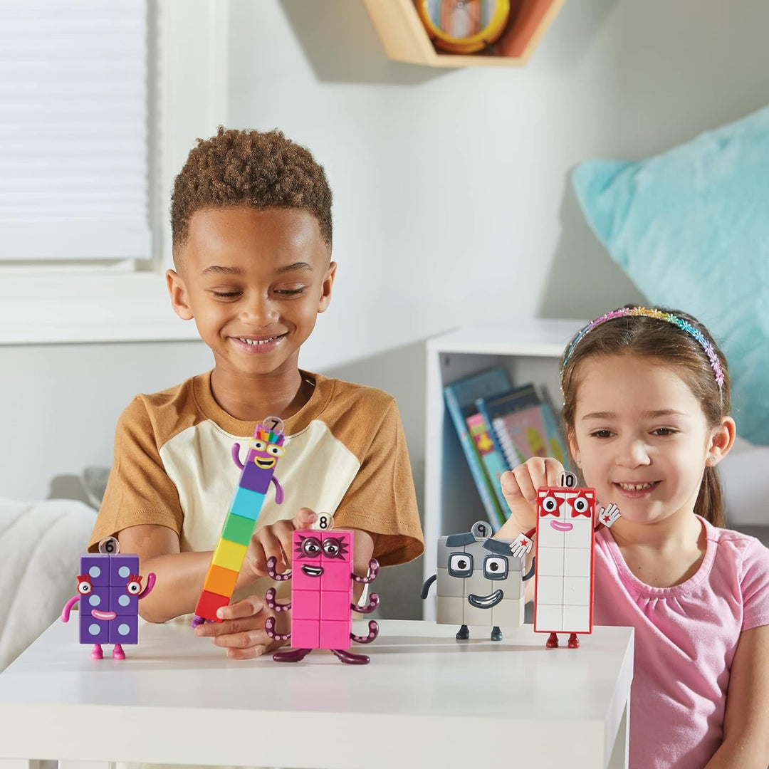 Learning Resources Numberblocks-Freunde Sechs bis Zehn, Spielfiguren, offizielle Sammelfiguren für K