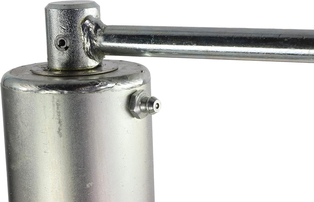 trailer parts4u Winterhoff Automatik Stützrad mit Universalflansch 250 kg 60mm f. PKW Anhänger