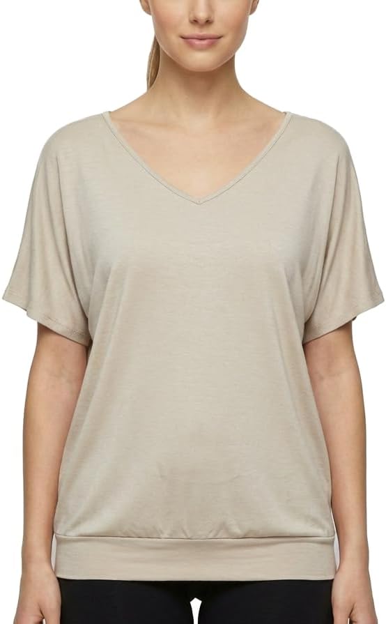 Van Der Rich ® - T-Shirt Kurzarm Oberteile - Damen M Beige 1, M Beige 1