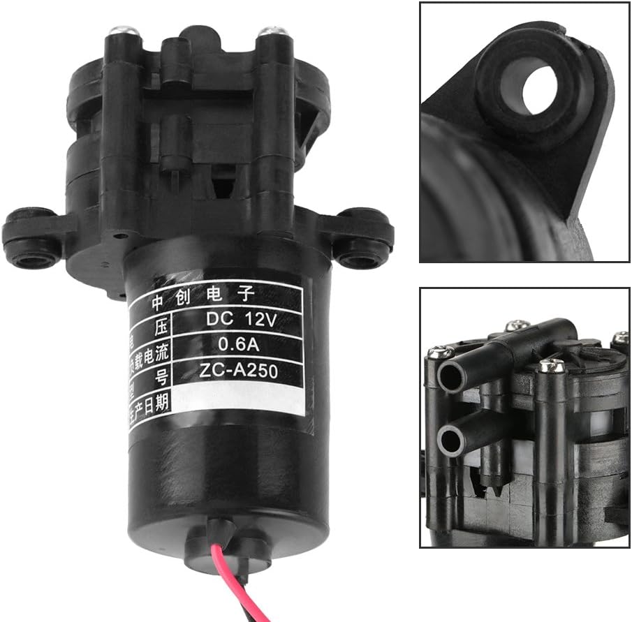 Hilitand ZC-A250 Zahnradpumpe korrosionsbeständige Druckerhöhungspumpe Mini selbstansaugende Kunstst