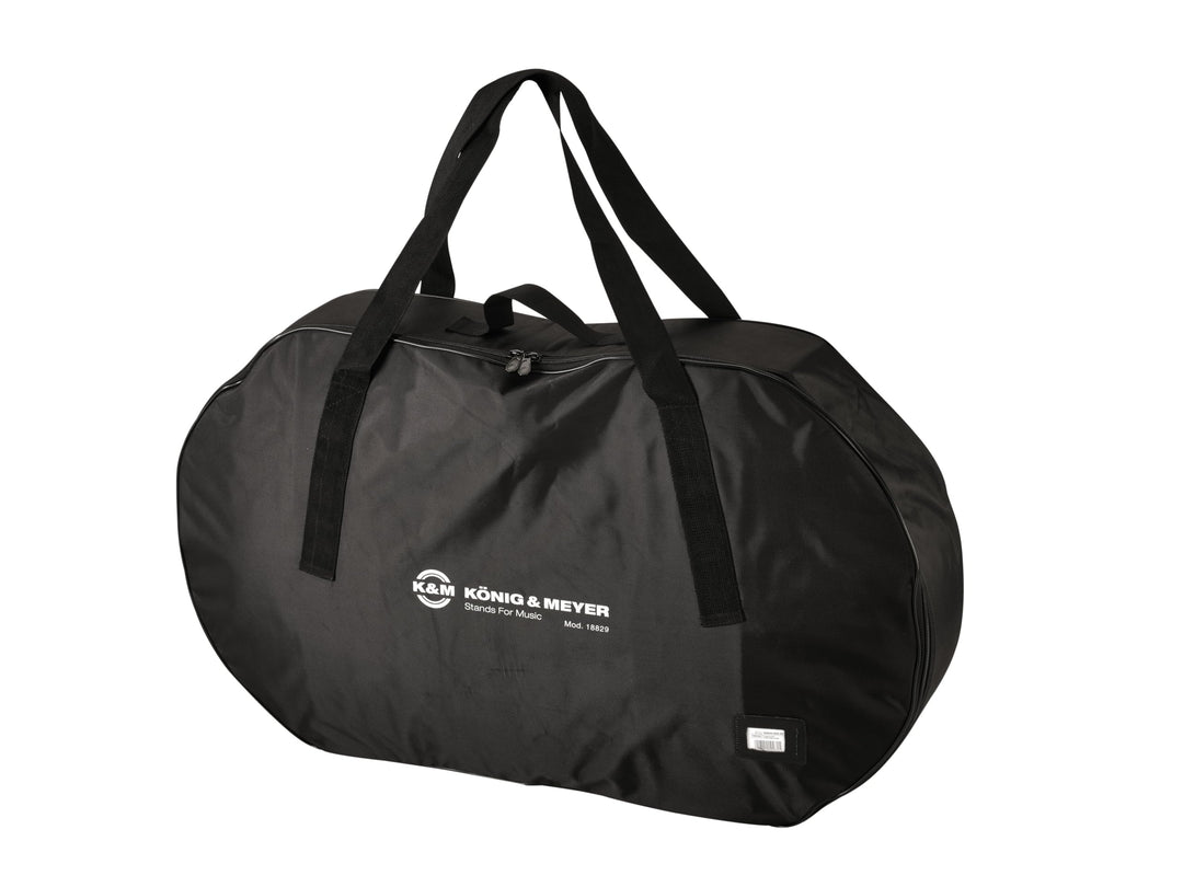 K&M 18829 Tragetasche für Omega Pro Keyboardtisch - Transport-Tasche aus Nylon, Schwarz mit K&M Sign