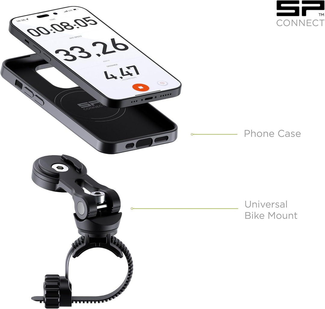 SP CONNECT Fahrrad-Handyhalterung | SPC+ | Handyhalter für Fahrradlenker | Fahrradhandyhalterungen f