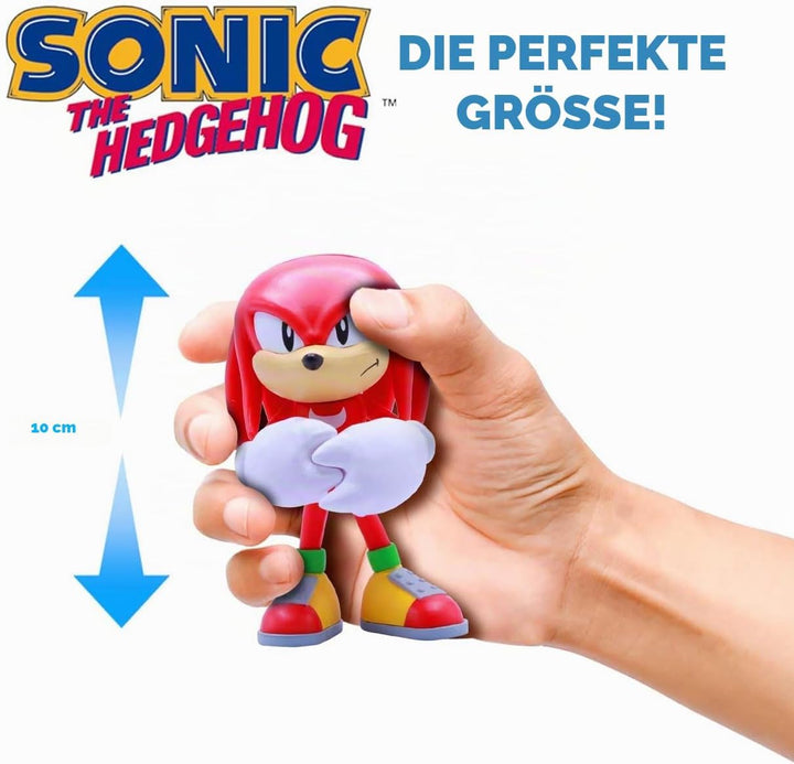 Just Toys LLC Sonic The Hedgehog Actionfiguren (Knuckles Series 2) Knöchel - Serie 2, Knöchel -