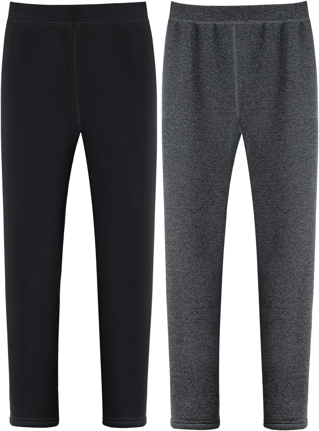 Soudittur Thermo Leggings Mädchen Dicke Gefütterte Thermo Leggings Winter Baumwolle Warm Thermohosen