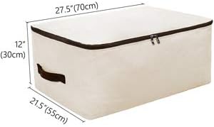 iwill CREATE PRO Grosse, weiche Aufbewahrungstasche aus Segeltuch, Aufbewahrungsbox für Schränke, at