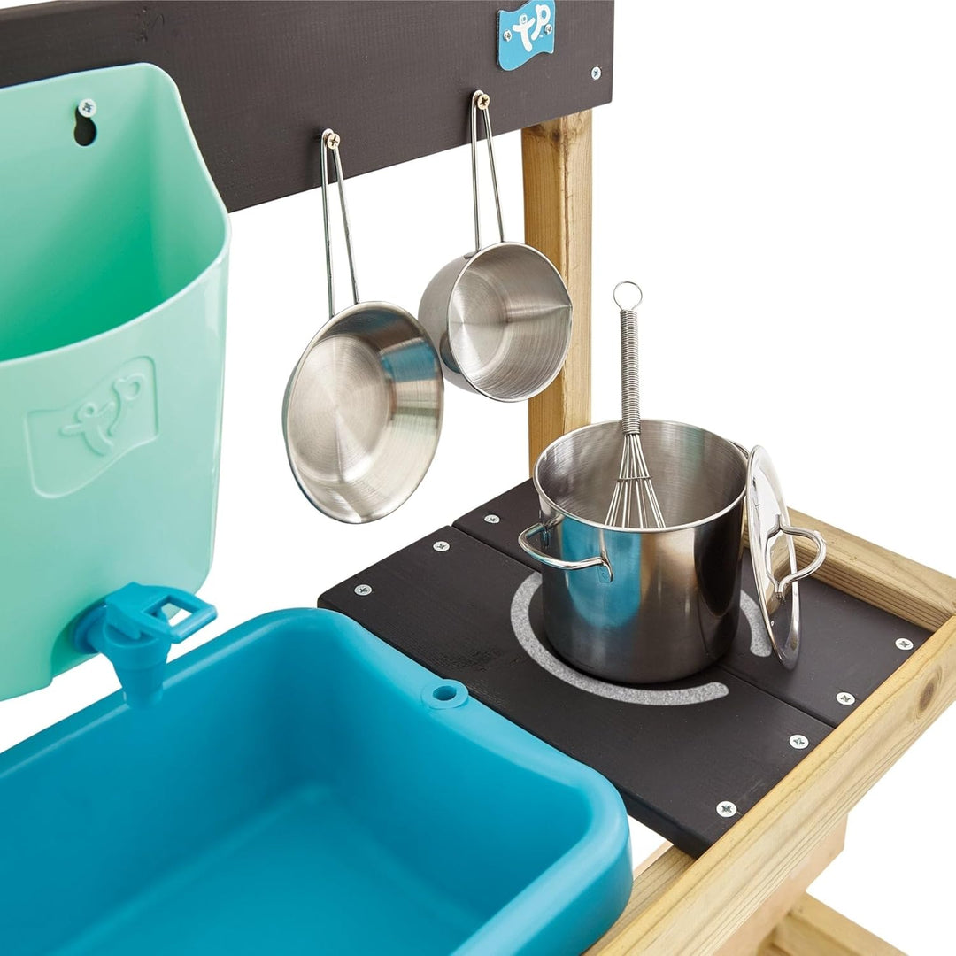 TP Toys Early Fun Playhouse Accessory FSC Bolt on Mud Kitchen Attachment für EIN Spielhaus enthält W