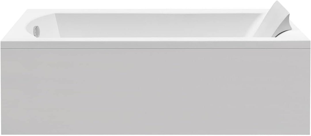 KOLMAN Badewanne SHEA Rechteck 160x70 mit AcrylSchürze, Ablaufgarnitur und Füssen Komplettset 4in1 P