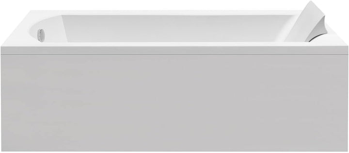 KOLMAN Badewanne SHEA Rechteck 160x70 mit AcrylSchürze, Ablaufgarnitur und Füssen Komplettset 4in1 P