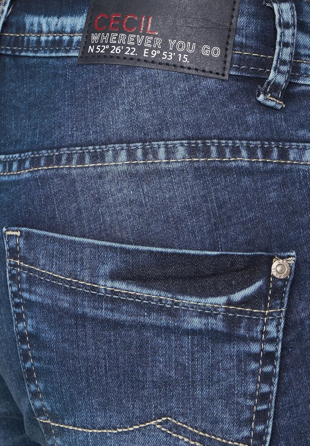 Cecil Damen Jeanshose Loose, 25W / 34L