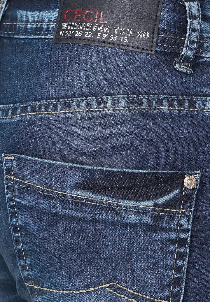 Cecil Damen Jeanshose Loose, 25W / 34L