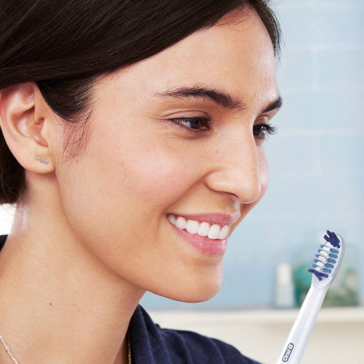 Oral-B Pulsonic Sensitive Aufsteckbürsten für Schallzahnbürsten, 4 Stück, Zahnbürstenaufsatz für Ora