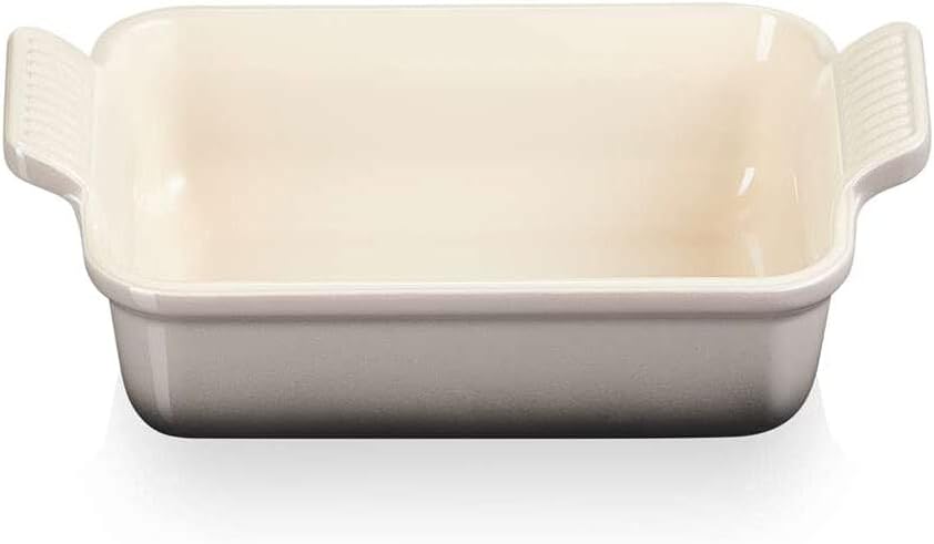 Le Creuset Rechteckige Auflaufform Tradition aus Steinzeug, 19 cm, 1.1 Liter, Flint, 71102194440001