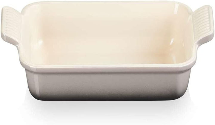 Le Creuset Rechteckige Auflaufform Tradition aus Steinzeug, 19 cm, 1.1 Liter, Flint, 71102194440001